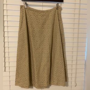Koret vintage lace skirt